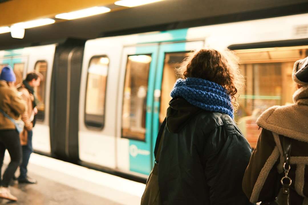 Passengers on a metro station platform - Re-Identification people flow tracking in public transportation